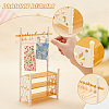 Random Color Plastic Doll Clothes Shoes Rack AJEW-WH0332-35B-4