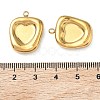 304 Stainless Steel Pendant Cabochon Settings STAS-C167-07D-G-3