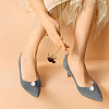 16Pcs Plastic Imitation Pearl Shoe Decoration AJEW-PH0004-47-7