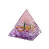 Orgonite Pyramid Resin Display Decorations DJEW-I017-01A-1