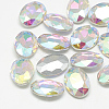 Pointed Back Glass Rhinestone Cabochons RGLA-T080-18x25mm-05-1