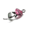 Alloy Enamel Pendants ENAM-P260-03D-AS-2