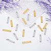 20Pcs 2 Colors 201 Stainless Steel Pendants STAS-DC0014-09-4