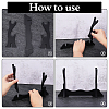 2-Tier MDF Board Sword Display Rack ODIS-WH0043-257A-3