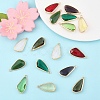 5Pcs Glass Pendants GLAA-YW0004-78A-4