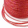 12 Rolls 12 Colors 6-Ply Polyester Metallic Embroidery Thread OCOR-L046-01A-5