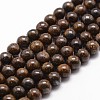 Natural Bronzite Bead Strands G-D840-57-10mm-1