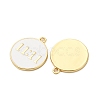 Brass Enamel Pendants KK-F895-16B-G02-2