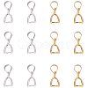 Brass Ice Pick Pinch Bails IFIN-PH0023-99-1