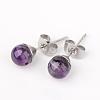304 Stainless Steel Stud Earring Findings EJEW-JE02067-2