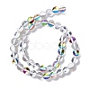 Synthetic Moonstone Beads Strands G-E573-02B-21-3
