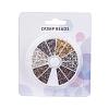 1 Box 6 Colors Brass Crimp Beads KK-JP0010-03A-3