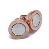 Rack Plating Brass Magnetic Clasps X-KK-F801-02A-RG-3