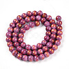 Natural Mashan Jade Beads Strands G-A255-A01-02M-2