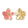304 Stainless Steel Enamel Pendants X-STAS-K256-17G-03-1