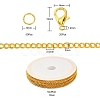 DIY Chains Bracelet Necklace Making Kit DIY-YW0005-82G-3