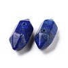 Natural & Synthetic Mixed Gemstone Double Terminal Pointed Pendants G-C007-02A-3