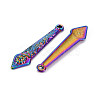 Rainbow Color Alloy Pendants PALLOY-S180-289-NR-3