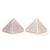 Natural Rose Quartz Orgonite Pyramid Display Decorations G-C186-08H-1