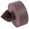 2M Flat Double Face Lychee Pattern Imitation Leather Band LC-WH0010-01A-02-1