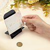 Acrylic Slant Back Postcard Display Stands ODIS-WH0078-86B-3