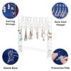Transparent Acrylic Earring Hanging Display Stands EDIS-FH0001-05-4