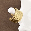 304 Stainless Steel Cuff Rings RJEW-D332-012K-G-4