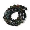 Natural Moss Agate Beads Strands G-Q060-D10-3