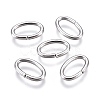 Tarnish Resistant 304 Stainless Steel Open Jump Rings STAS-F250-11P-R-2