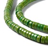 Synthetic Turquoise Beads Strands X-TURQ-G110-4x2mm-10-4