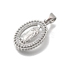 Brass Micro Pave Cubic Zirconia Pendants KK-D431-040P-2
