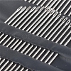 55Pcs Stainless Steel & Iron Yarn Needles PW-WG1A203-01-4