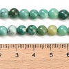 Natural Green Grass Agate Beads Strands GG-CBA007A-B03-6mm-5