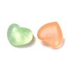Transparent Resin Decoden Cabochons with Glitter Powder X-RESI-E053-08C-2