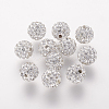 Polymer Clay Rhinestone Beads RB-K050-8mm-C31-1