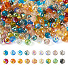 180Pcs 18 Colors Transparent Electroplate Glass Bead EGLA-TA0001-19-1
