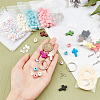 DIY Cross Keychain Bracelet Making Kit for Wallet Car Key DIY-AR0002-73-3