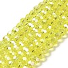 Transparent Glass Beads EGLA-A035-T6mm-B03-1