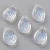 Embossed Glass Rhinestone Pendants GLAA-J101-05A-001MO-1