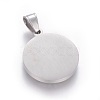 304 Stainless Steel Enamel Pendants STAS-E439-90C-P-2