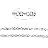 Tarnish Resistant 304 Stainless Steel Rolo Chains CHS-P014-01P-2