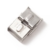 Tarnish Resistant Rectangle 201 Stainless Steel Watch Band Clasps STAS-F067-01-2