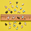 Alloy Enamel Charms ENAM-S125-001C-NR-2