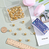50Pcs Aluminum Dreadlocks Beads Hair Decoration OHAR-SC0001-03G-3