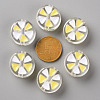 Transparent Enamel Acrylic Beads TACR-S155-005D-3
