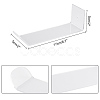 Acrylic Wall Mounted Headband Storage Rack AJEW-WH0534-02-2