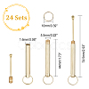 Iron Portable Incense Ash Spoons AJEW-CA0002-88-2