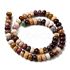 Natural Mookaite Beads Strands G-A280-A25-02-3