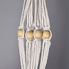 Cotton Rope Hanging Planters AJEW-WH0112-07-2