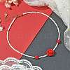 2Pcs 2 Colors Glass Seed Beaded Necklace Sets NJEW-MZ00053-4